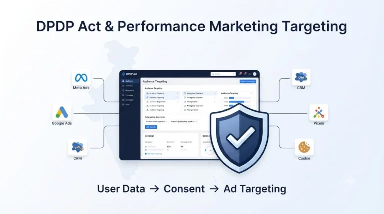 DPDP Act and performance marketing targeting with user data consent